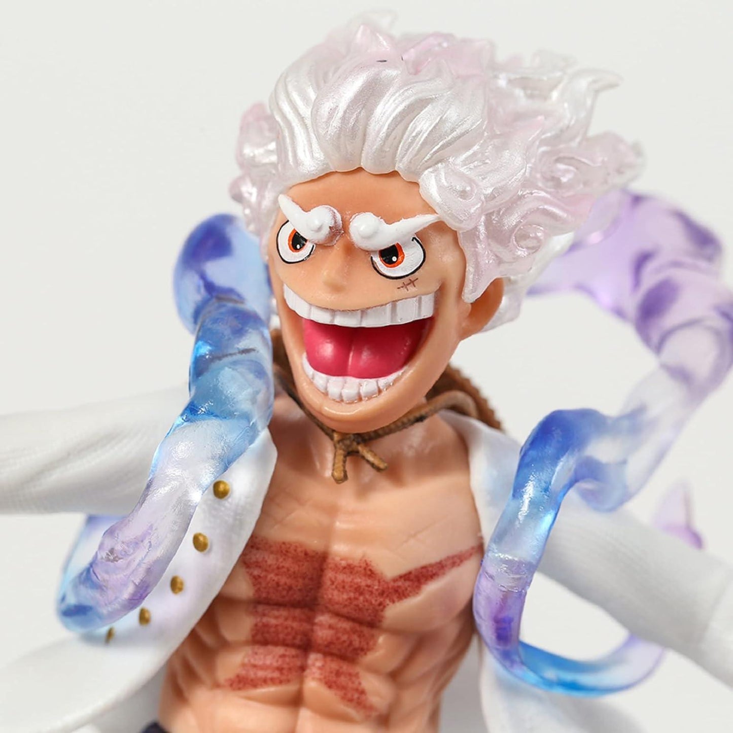 Luffy Gear 5 Jumping Action Figure 19cm