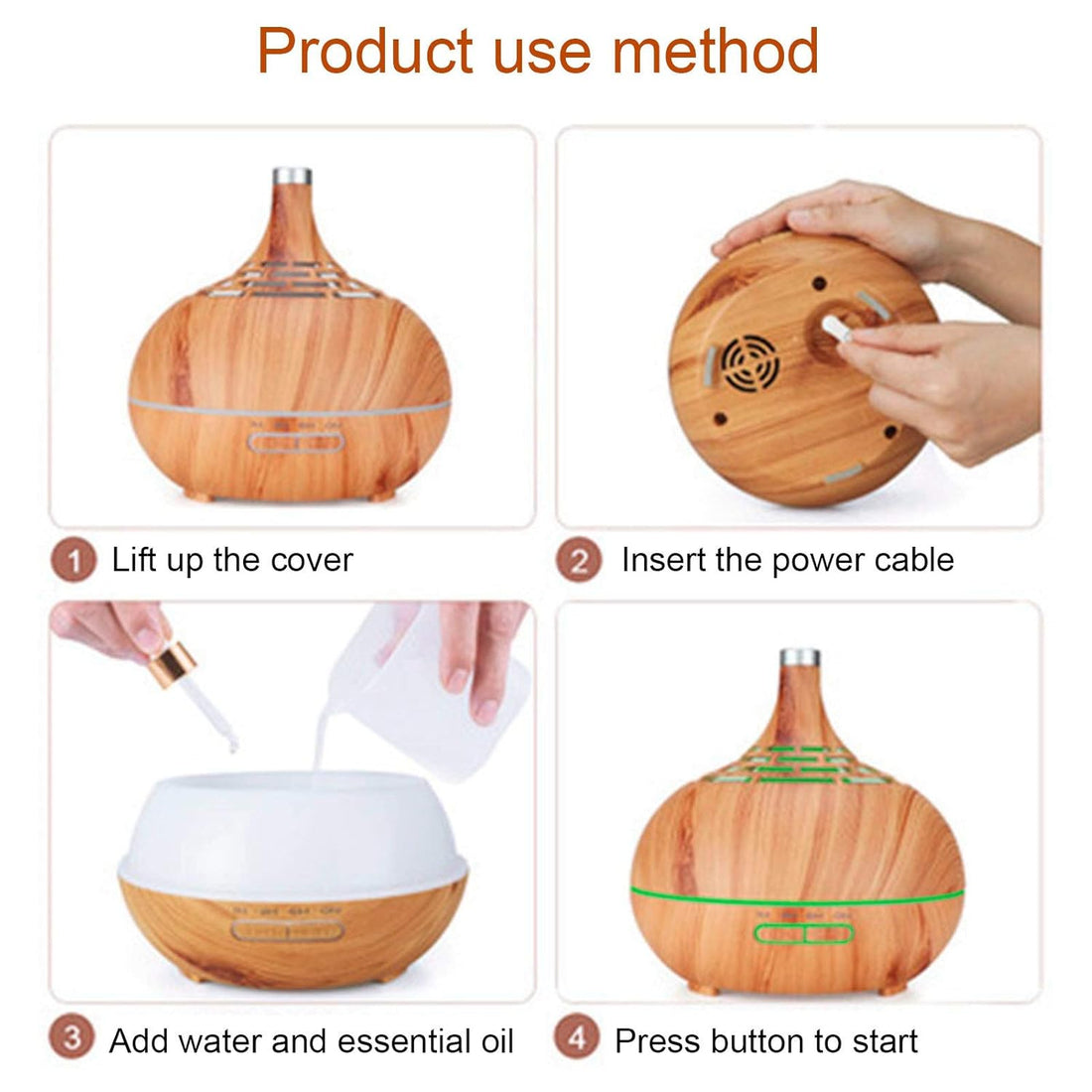 Humidifier Purifier, Silent Humidification 100ml Humidifier Diffuser