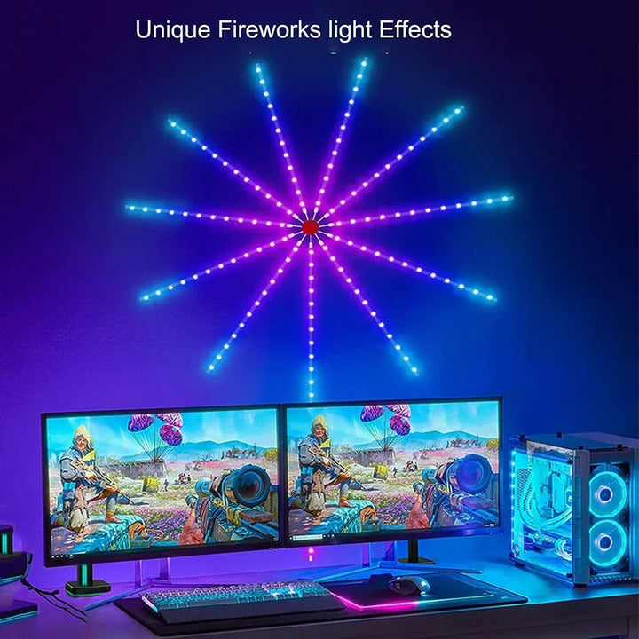 Smart Firework Lights with Remote/APP Control - Kalesh Monk