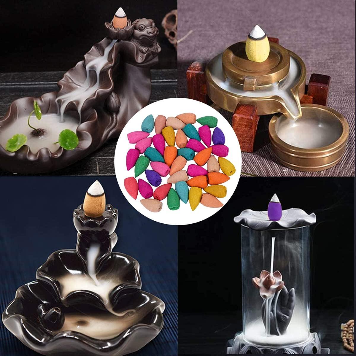 Incense Scents Backflow Smoke Cones Mixed(Set of 300)