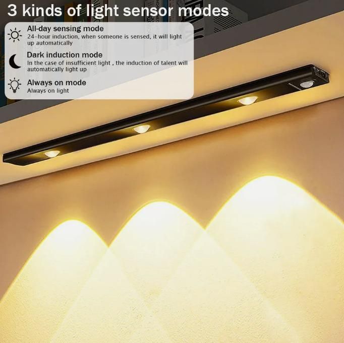 LED PIR Motion Sensor Cabinet With USB Rechargeble - Kalesh Monk
