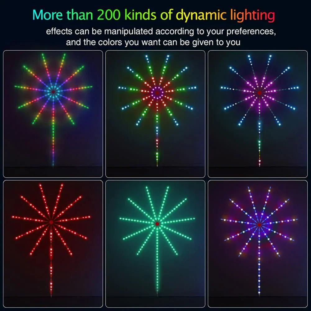 Smart Firework Lights with Remote/APP Control - Kalesh Monk