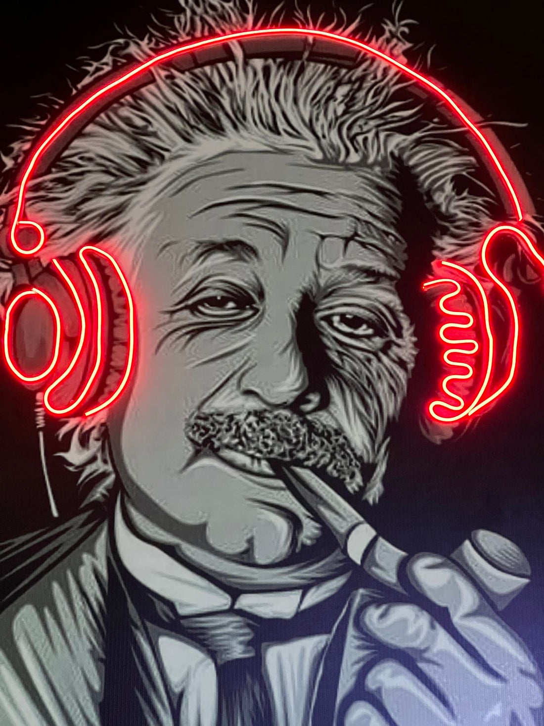 EINSTEIN NEON LED WALL ART