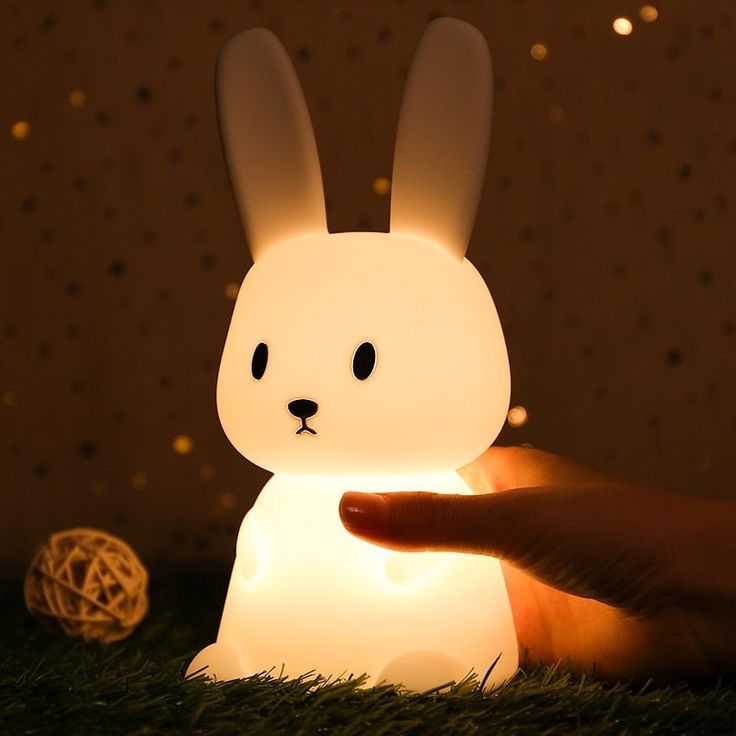 Cute Silicone Bunny Night Light - Kalesh Monk