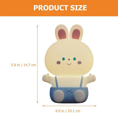 Rabbit Night Light Lamp for Kids Bedroom, Birthday Gifts, Home Decor, Return gifts - Kalesh Monk