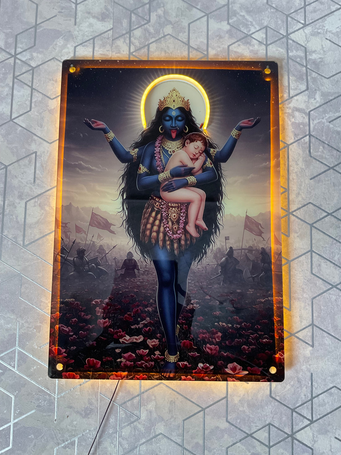 MAA KALI LED PHOTO FRAME