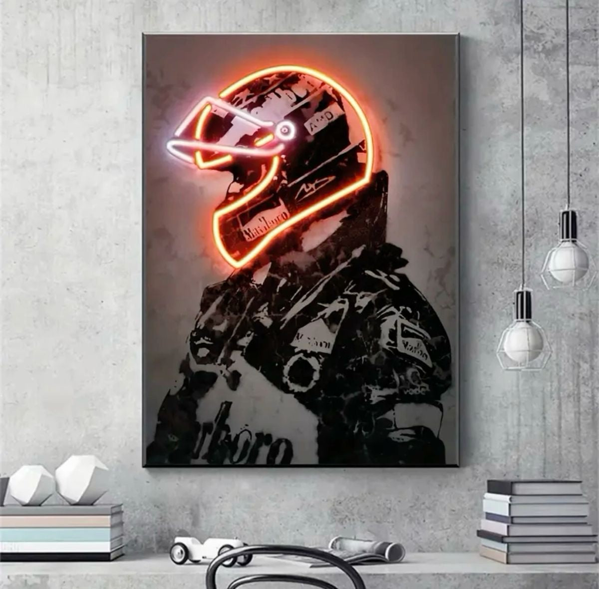 NEON RACER LED WALL FRAME