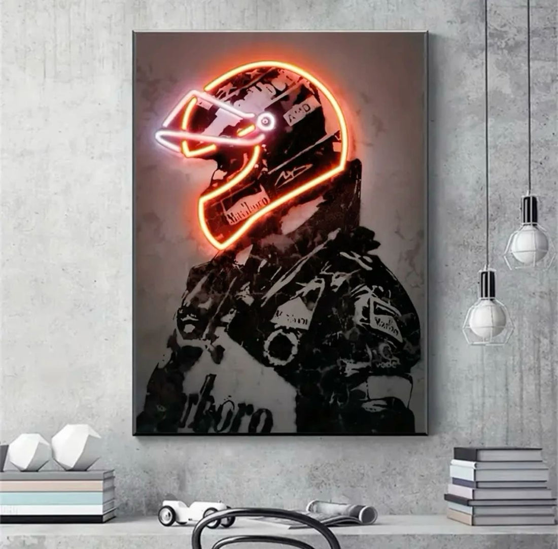 NEON RACER LED WALL FRAME
