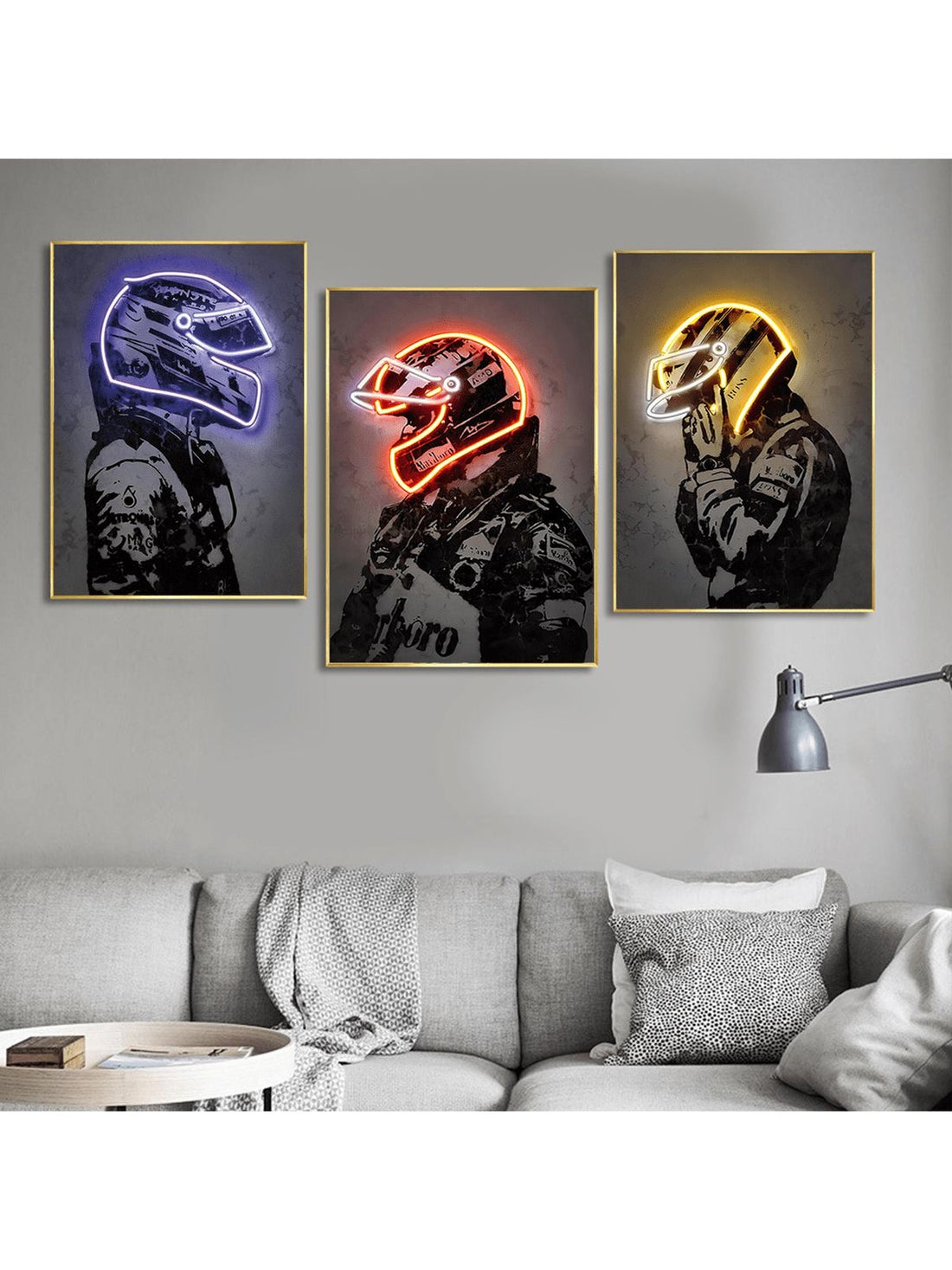 NEON RACER LED WALL FRAME
