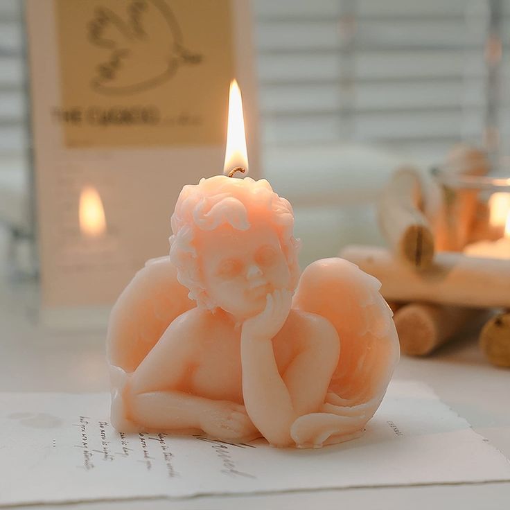 Little Angel Scented Candle ( PACK OF 4 ) - Kalesh Monk