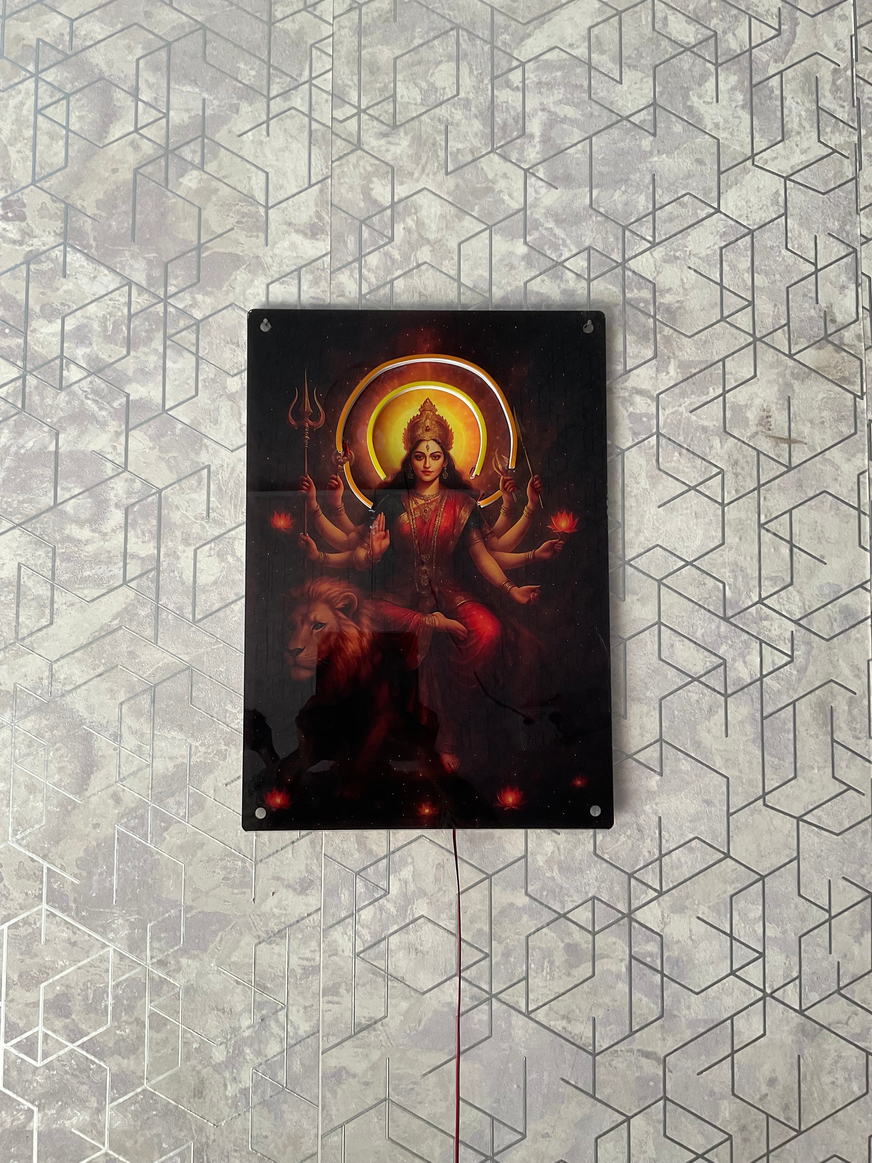 MAA DURGA LED PHOTO FRAME