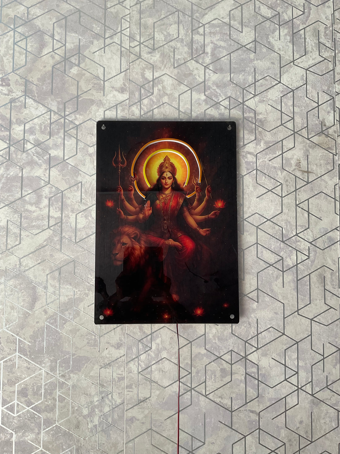 MAA DURGA LED PHOTO FRAME