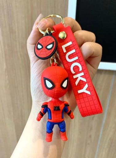 Spiderman 4 Design Set 3D Keychain (12 Pieces in Packet)