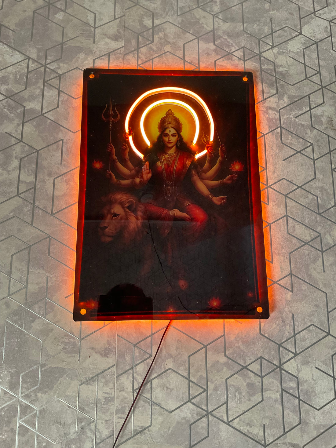 MAA DURGA LED PHOTO FRAME