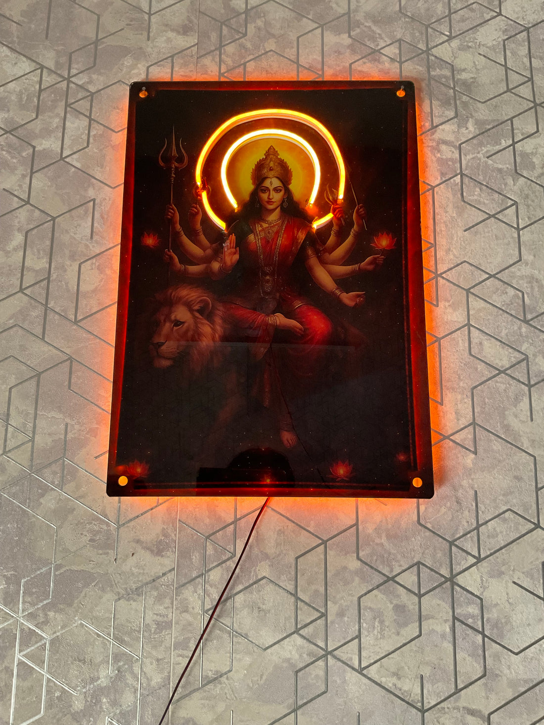 MAA DURGA LED PHOTO FRAME