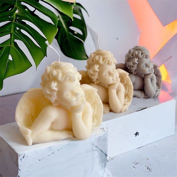 Little Angel Scented Candle ( PACK OF 4 ) - Kalesh Monk
