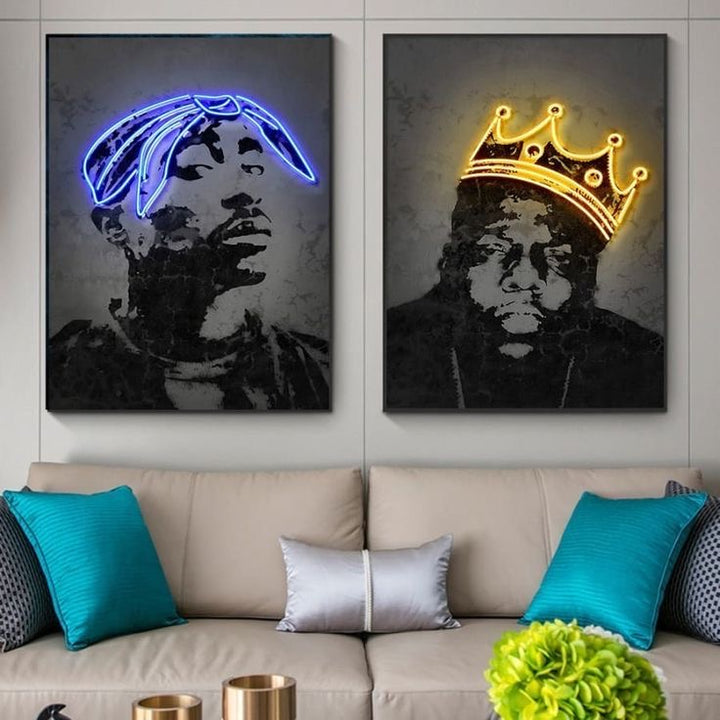 TWO PAC NEON LED WALL FRAME