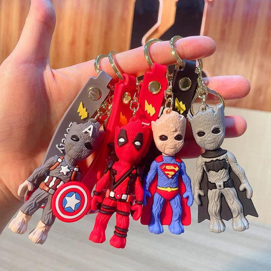 Avengers Groot 3D Keychain (12 Pieces in Packet)