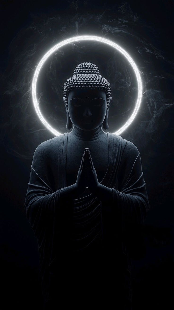 GAUTAM BUDDHA LED WALL ART