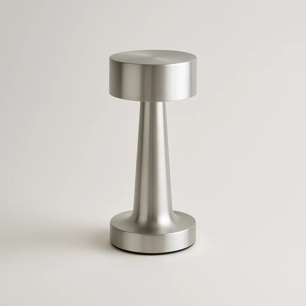 Cylinder Rechargeable LED Table Lamp – Touch Dimming, Cordless Design, Flicker-Free Eye Protection Light for Home & Office - Kalesh Monk