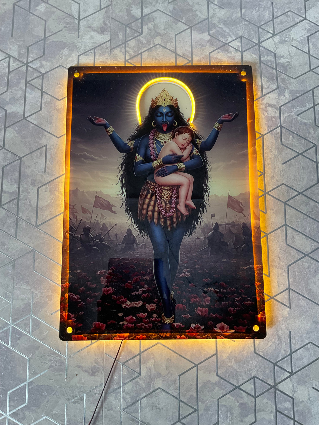 MAA KALI LED PHOTO FRAME