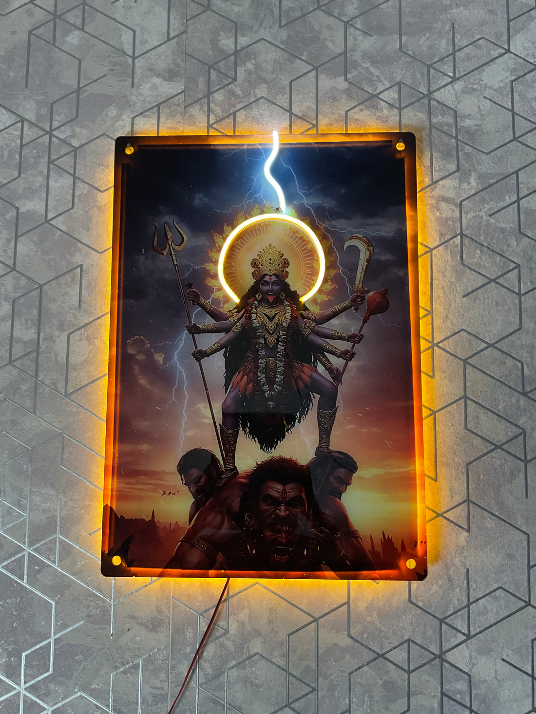 MAA KALI LED PHOTO FRAME