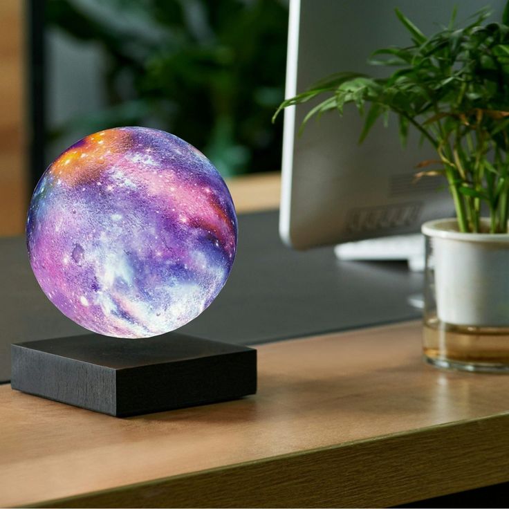 Smart Galaxy Multicolor Levitating Universe Moon Floating 3D Desk Lamp - Kalesh Monk