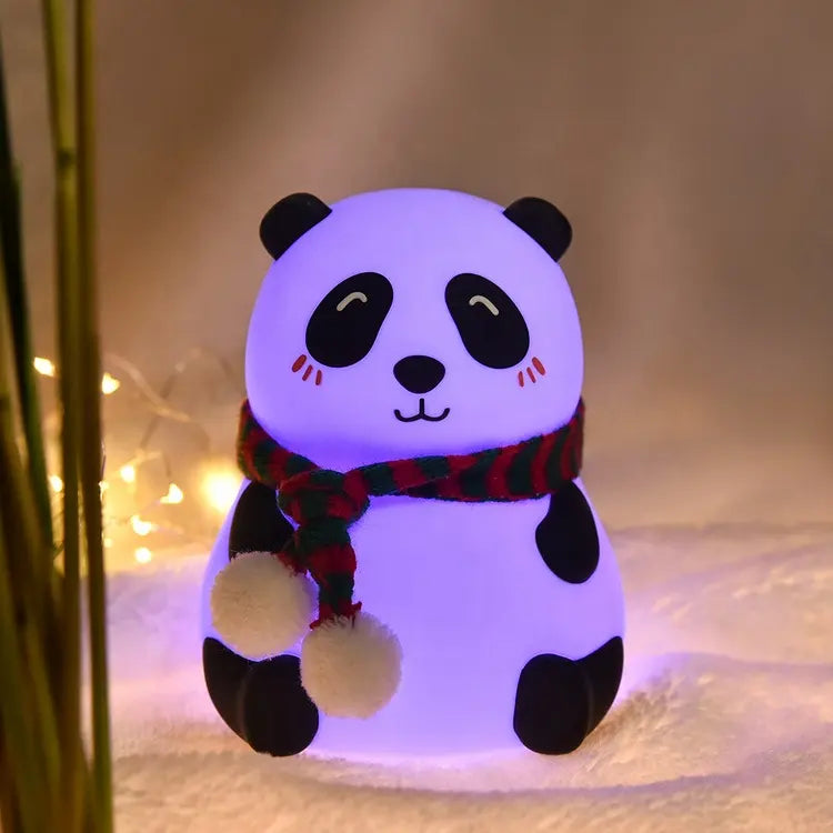 Simple Modern Cartoon panda Desk lamp Bedroom Light for Festival, Christmas Gift - Kalesh Monk
