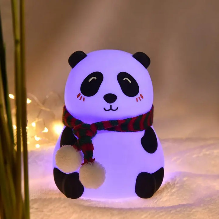 Simple Modern Cartoon panda Desk lamp Bedroom Light for Festival, Christmas Gift - Kalesh Monk
