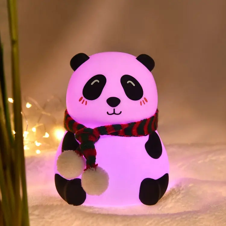 Simple Modern Cartoon panda Desk lamp Bedroom Light for Festival, Christmas Gift - Kalesh Monk