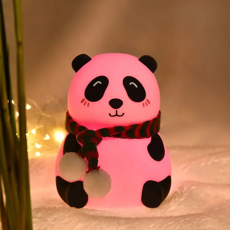Simple Modern Cartoon panda Desk lamp Bedroom Light for Festival, Christmas Gift - Kalesh Monk