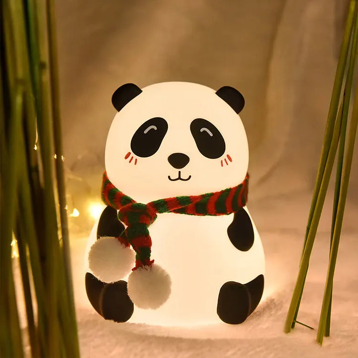Simple Modern Cartoon panda Desk lamp Bedroom Light for Festival, Christmas Gift - Kalesh Monk