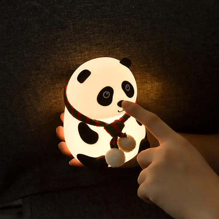 Simple Modern Cartoon panda Desk lamp Bedroom Light for Festival, Christmas Gift - Kalesh Monk
