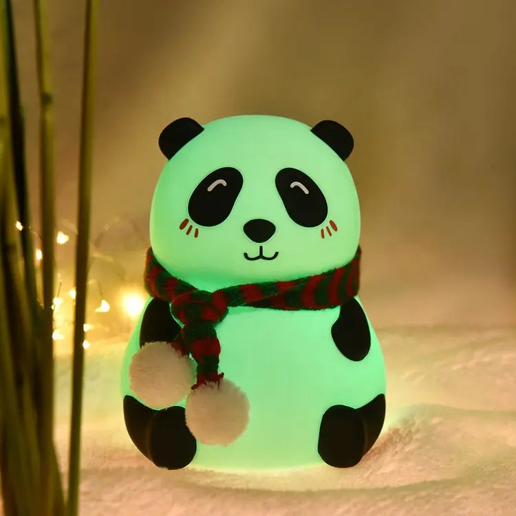 Simple Modern Cartoon panda Desk lamp Bedroom Light for Festival, Christmas Gift - Kalesh Monk