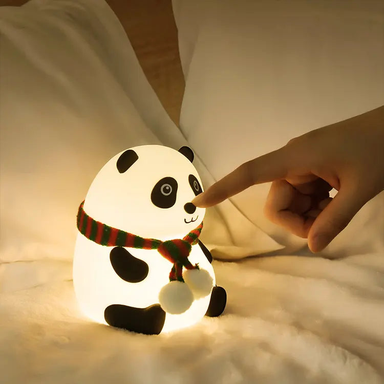 Simple Modern Cartoon panda Desk lamp Bedroom Light for Festival, Christmas Gift - Kalesh Monk