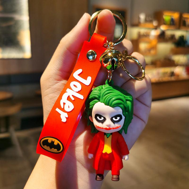 Joker Red 3D Keychain (12 Pieces in Packet)