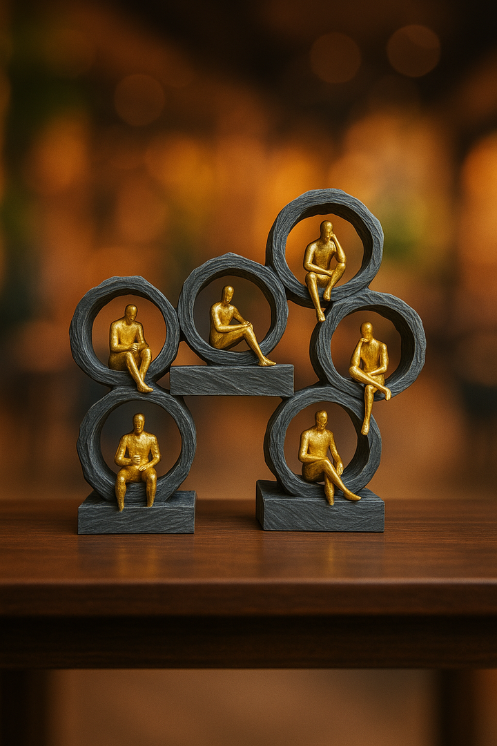 “THE SILENT WISDOM TRIO” [SETS OF 3]