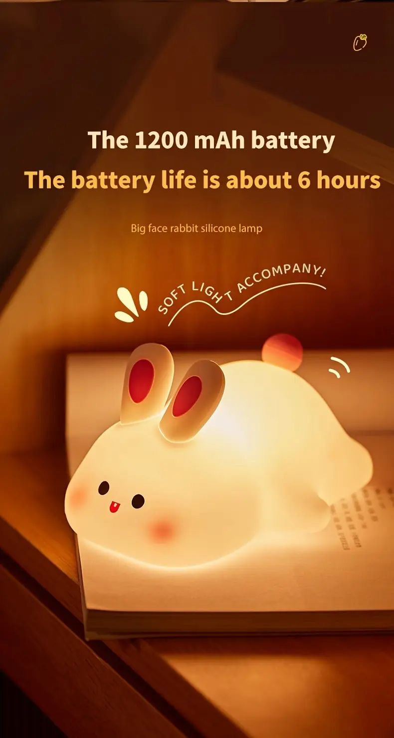 RABBIT SILICONE LAMP