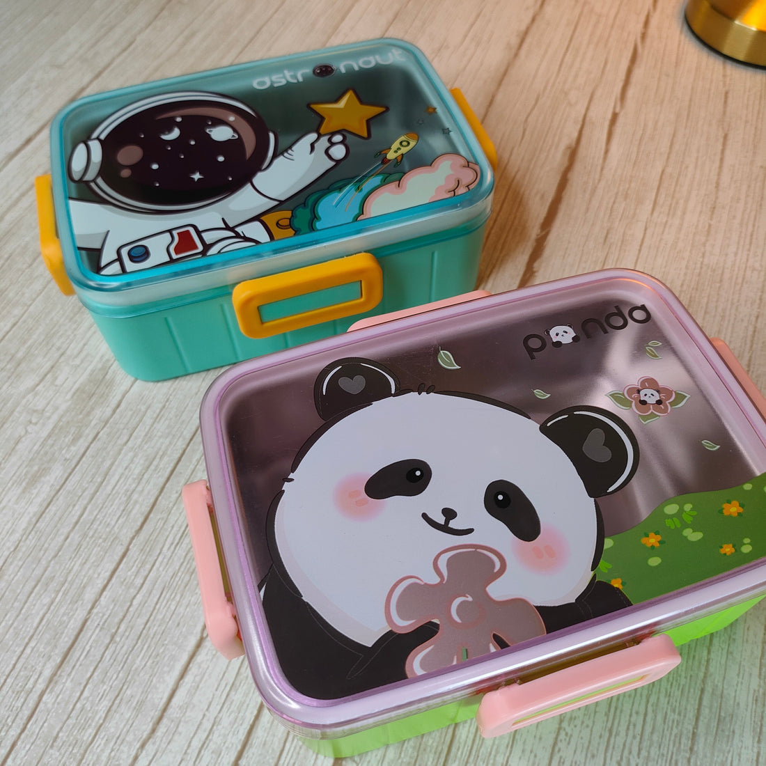 Cute Stainless Steel Lunchox - Kalesh Monk