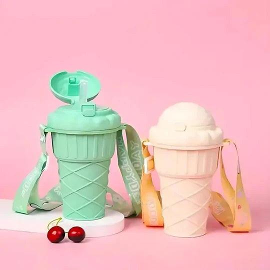 Ice-Cream Cone Sipper Bottle