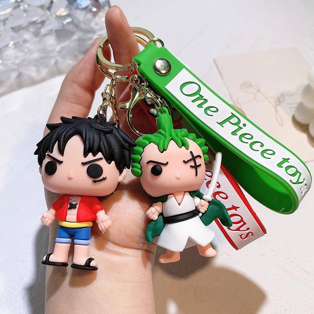 One Piece-2 8 Design Set 3D Keychain (12 Pieces in Packet)