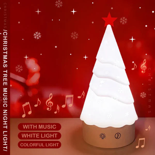 Christmas Tree Touch Sensor Light 7 Color Kawaii Christmas Lamp