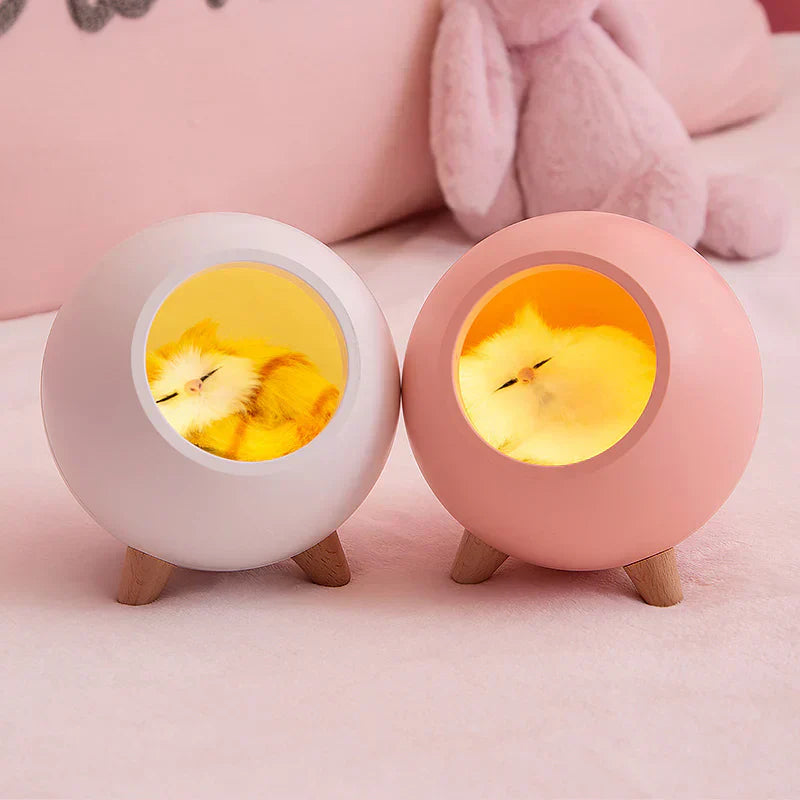 Cute Kitten House Decorative Night Light - Kalesh Monk