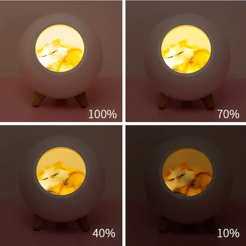 Cute Kitten House Decorative Night Light - Kalesh Monk