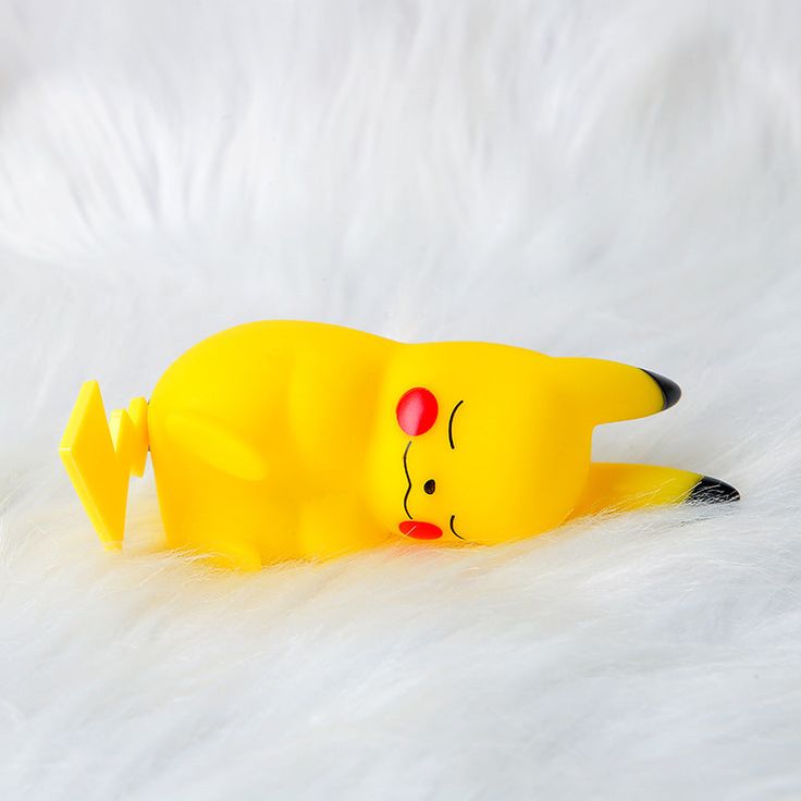 pikachu action figure night light lamp ( pack of 4 ) - Kalesh Monk