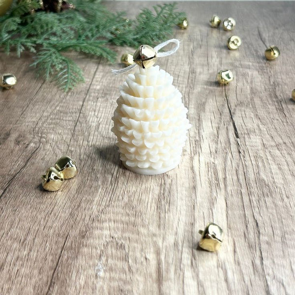 Pine Cone Candle - Pack of 3 - Kalesh Monk
