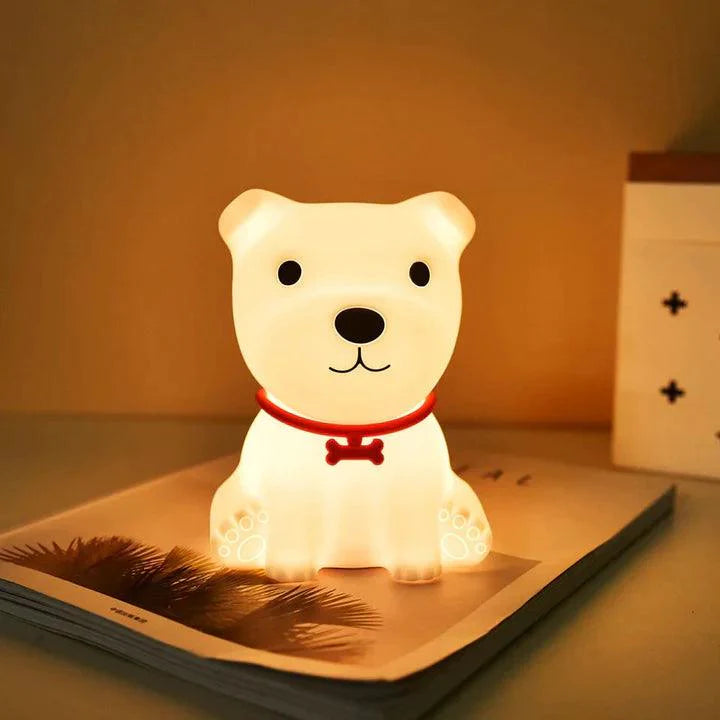 Led Cute Cartoon Silicone Panda Lamp Touch Sensor