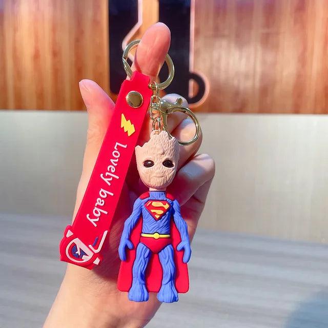 Avengers Groot 3D Keychain (12 Pieces in Packet)