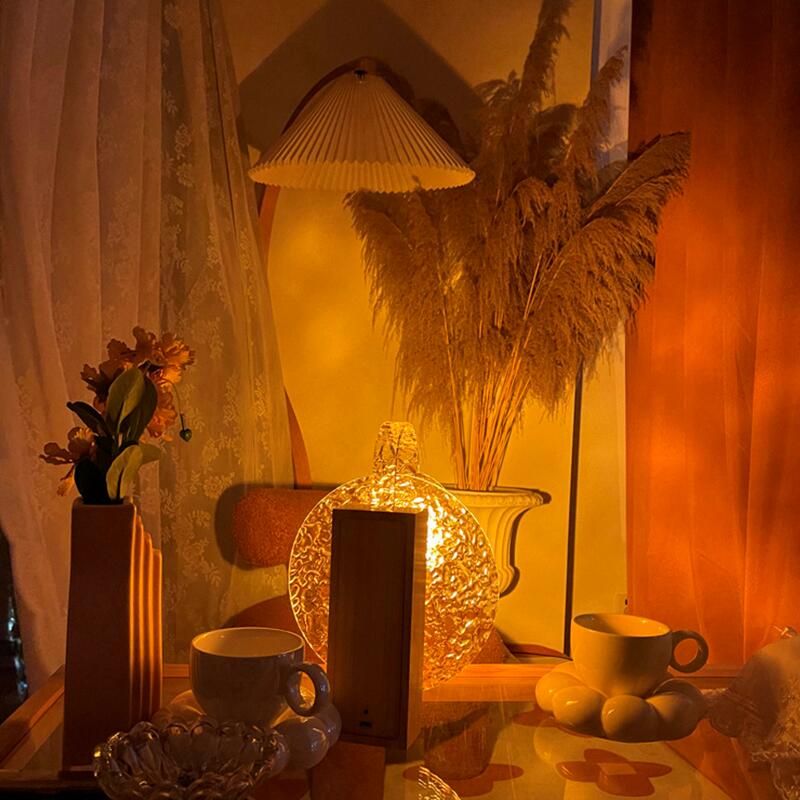 Rotating Rippling Night Light Lamp - Kalesh Monk