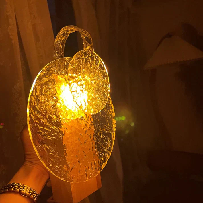 Rotating Rippling Night Light Lamp - Kalesh Monk